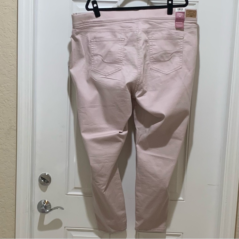 Levi Strauss & Co. Signature Gold Label Pull-On Skinny Pants Tummy Shaping 24W - Picture 6 of 13